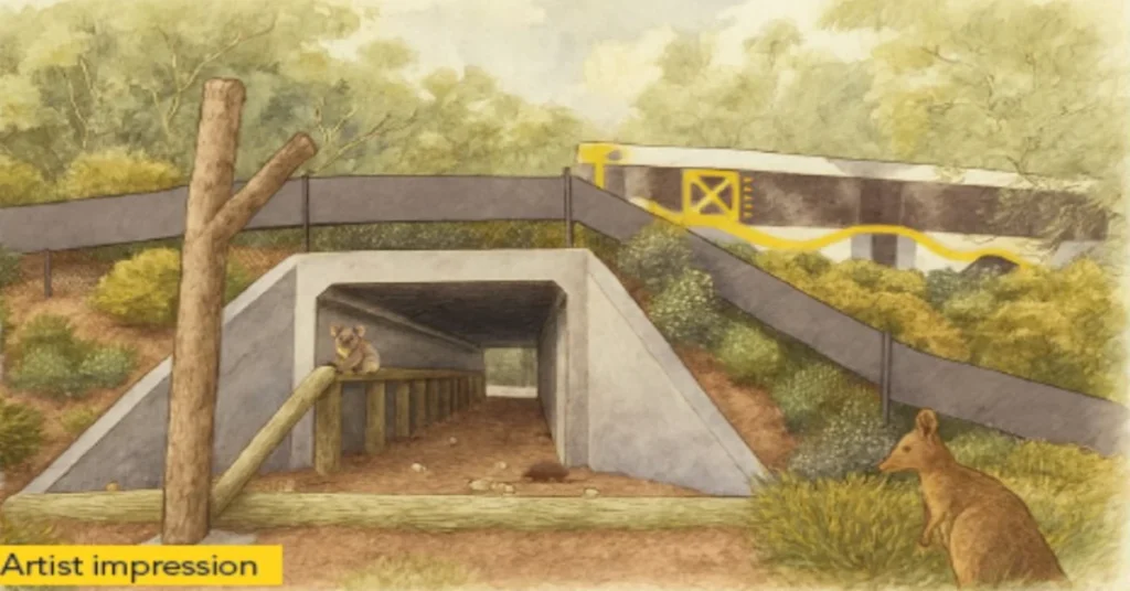 Toohey Forest Wildlife underpass